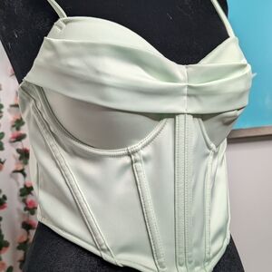 Chic Light Green Top